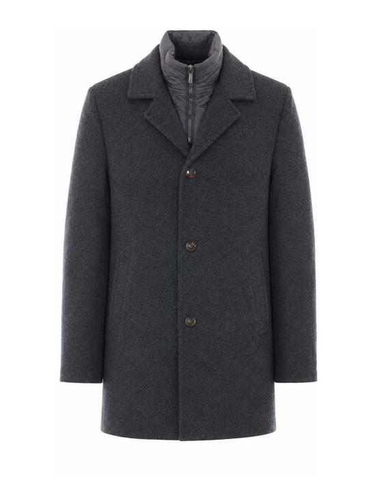 26FW 무레르 몬페라토 LE 싱글 브레스티드 코트 MONFERRATOLEU0051 GREY