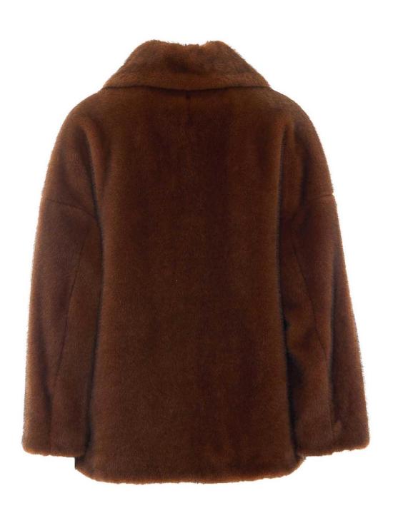 26FW 에르노 페이크 퍼 패치 포켓 코트 GC000600D127398800 BROWN - HERNO
