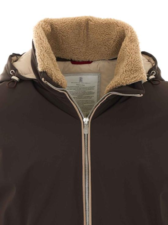26FW 브루넬로 쿠치넬리 자켓 MV4061606C104 BROWN - BRUNELLO CUCINELLI
