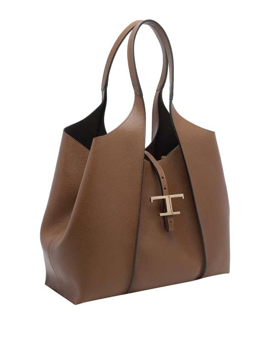 26SS 토즈 T 타임리스 미니 쇼핑백 XBWTSBA0300XSOS600 BROWN - TODS