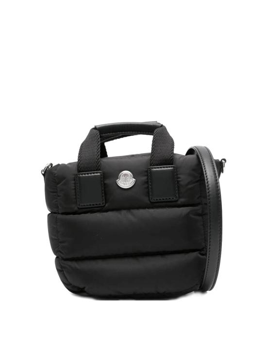 26FW 몽클레어 카라독 마이크로 패딩 토트백 5L00004M6275999 BLACK