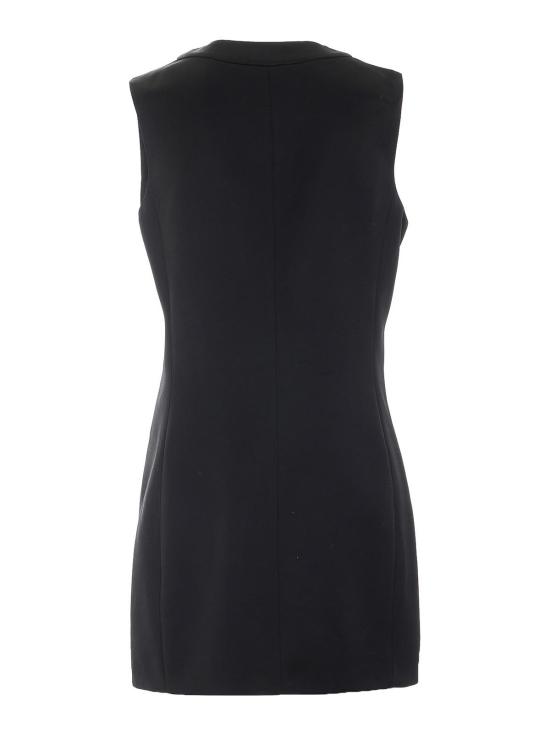 26SS 생로랑 미디 원피스 876016Y6C221000 BLACK - SAINT LAURENT