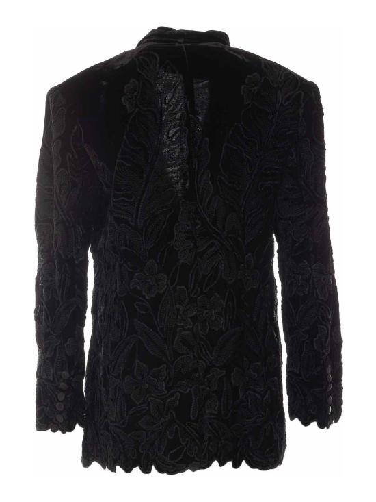 26SS 발망 자켓 HF1SJ151MI64EAP BLACK - BALMAIN