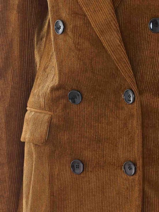 26FW 이자벨마랑에뚜왈 라스마 코듀로이 재킷 VE0686FAD3G02E50CA BROWN - ISABEL MARANT ETOILE