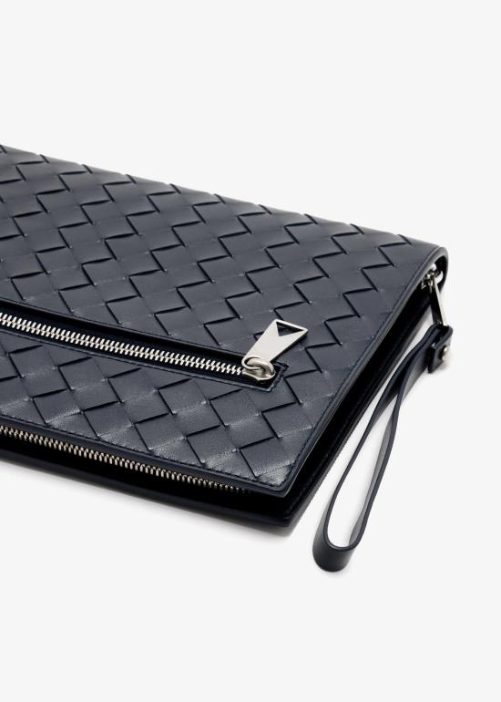 26SS 보테가베네타 스몰 인트레치아토 도큐먼트 케이스 693675V2E414330 BLU - BOTTEGA VENETA