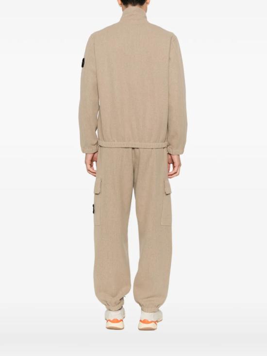 26FW 스톤 아일랜드 울 나일론 플란넬 오버셔츠 자켓 L2S151200033S0451V0094 BEIGE - STONE ISLAND