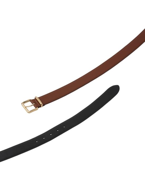 26FW 미우미우 루프 레더 벨트 5CC5362AIX F0005 BROWN - MIU MIU