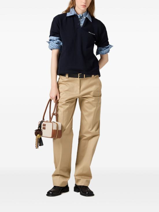 26FW 미우미우 레더 보 백 5BB173OWMACRN F062F BEIGE - MIU MIU