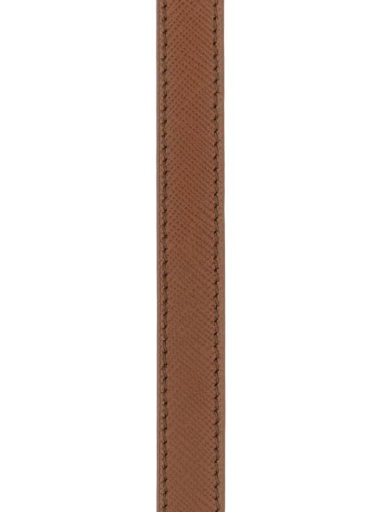 26FW 프라다 사피아노 트라이앵글 로고 벨트 1CC621053 F0046 BROWN - PRADA