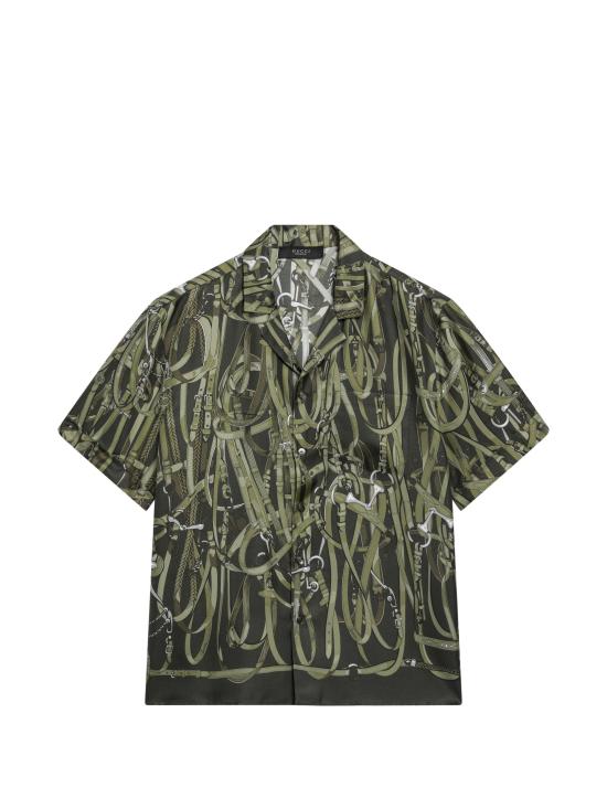 26FW 구찌 긴팔 셔츠 864366ZAVQ2 3022 GREEN