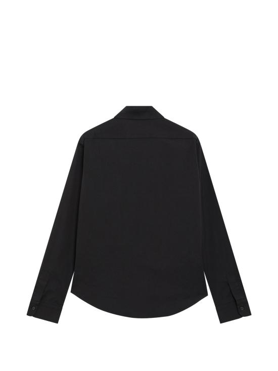 26FW 미우미우 포플린 스트레치 셔츠 MK2061OOO6472 F0002 BLACK - MIU MIU