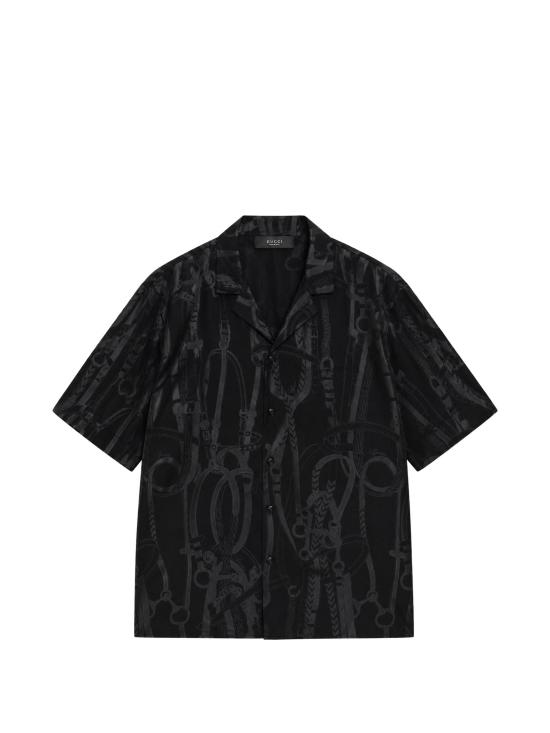 26FW 구찌 긴팔 셔츠 864366ZAVQZ 1072 BLACK