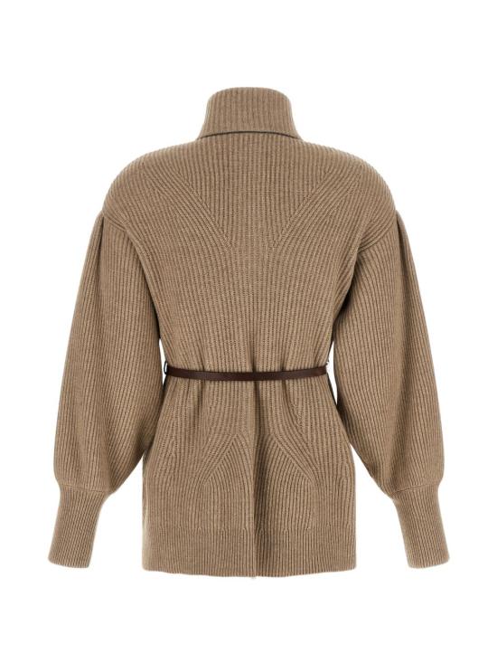 26FW 브루넬로 쿠치넬리 스웨터 M16750836C077 BROWN - BRUNELLO CUCINELLI