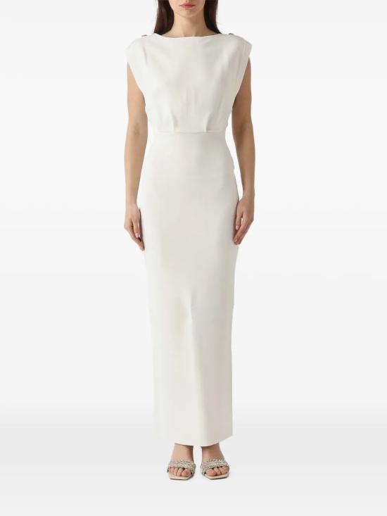 26FW 엘리자베타프랜치 미디 원피스 AM30B62E2360 AVORIO - ELISABETTA FRANCHI