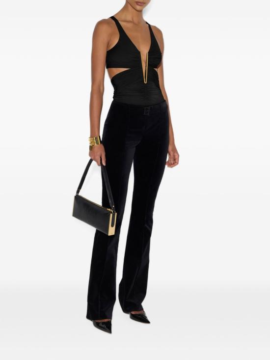26FW 엘리자베타프랜치 반팔 티셔츠 B04867E2110 NERO - ELISABETTA FRANCHI