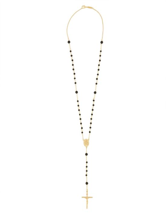 26FW 돌체앤가바나 킴 로저리 네크리스 WNP4C2W1111ZOO00 ORO - DOLCE & GABBANA