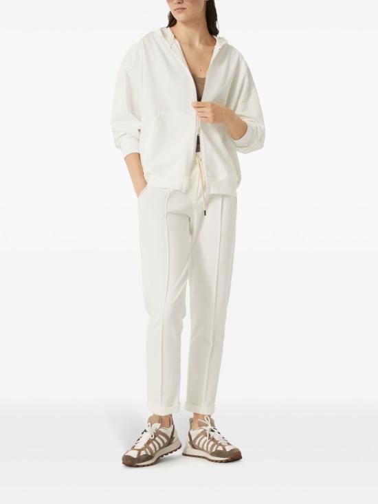 26FW 브루넬로 쿠치넬리 집업 스웨트셔츠 MH827FB706C600 NATURALE - BRUNELLO CUCINELLI