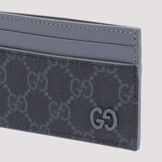 26FW 구찌 바이컬러 GG 카드 케이스 768248FACQC 1048 BLACK - GUCCI
