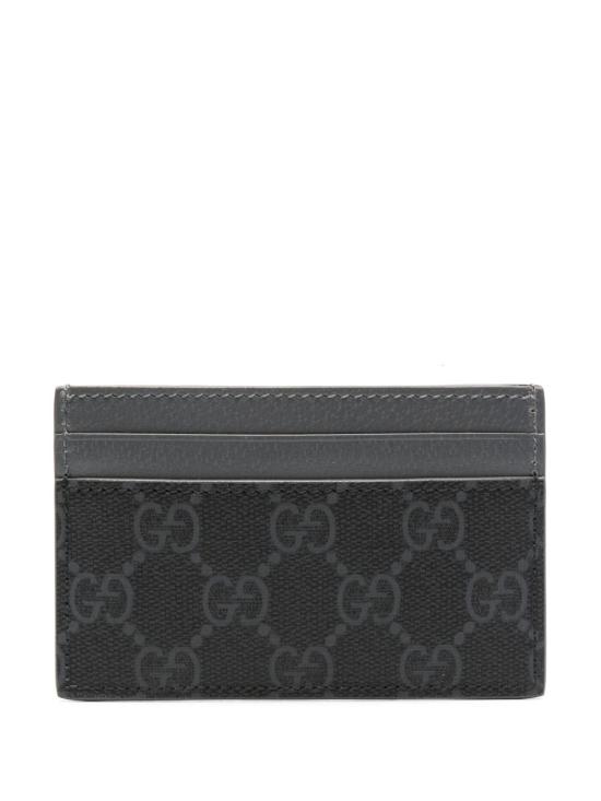 26FW 구찌 바이컬러 GG 카드 케이스 768248FACQC 1048 BLACK - GUCCI