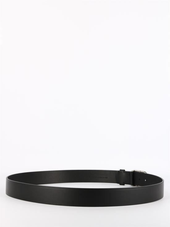 26FW 발렌시아가 BB 라지 레더 벨트 5703701CH0B 1000 BLACK - BALENCIAGA