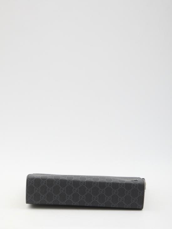 26FW 구찌 바이컬러 올오버 GG 파우치 768255FACQC 1048 BLACK - GUCCI
