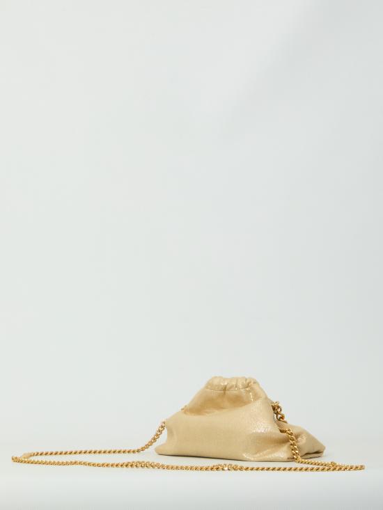 26FW 스텔라 맥카트니 팔라벨라 드로스트링 숄더백 7B0144WP0302 T702 GOLD - STELLA MCCARTNEY