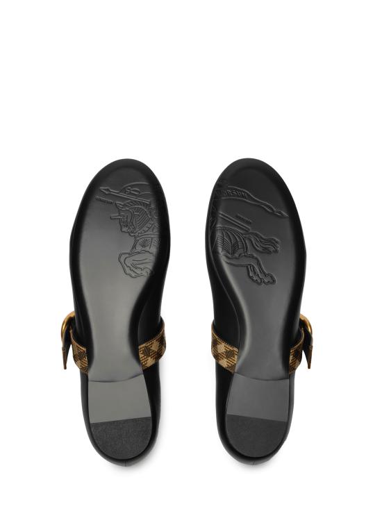 26FW 버버리 플랫 슈즈 8130096 A1189 BLACK - BURBERRY