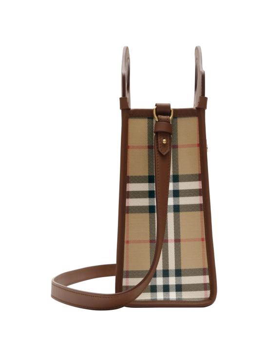 26FW 버버리 토트백 8128442 A7026 BEIGE - BURBERRY