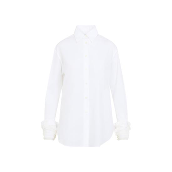 26FW 질샌더 셔츠 J03DL0244J45368 100 WHITE
