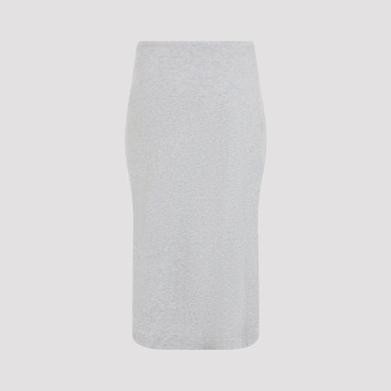 26FW 드리스 반 노튼 스커트 2620111194604 813 GREY - DRIES VAN NOTEN
