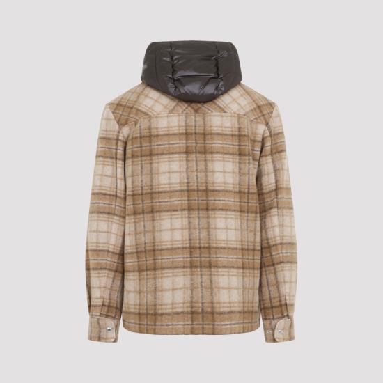 26FW 몽클레어 니발린 3-IN-1 후드 플란넬 다운 재킷 L20911G0004289BL7 F22 NUDE NEUTRALS - MONCLER
