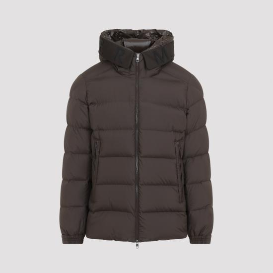 26FW 몽클레어 오르벨 후드 미디 다운 재킷 L20911A00222597YW 258 BROWN - MONCLER
