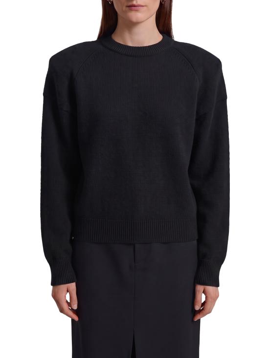 26FW 더프랭키샵 스웨터 KNFS22803100 BLACK