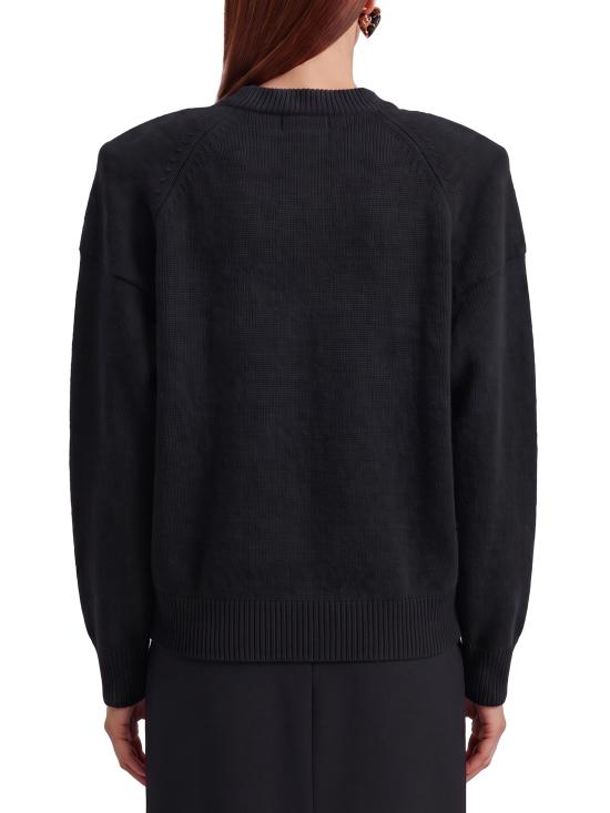 26FW 더프랭키샵 스웨터 KNFS22803100 BLACK - THE FRANKIE SHOP