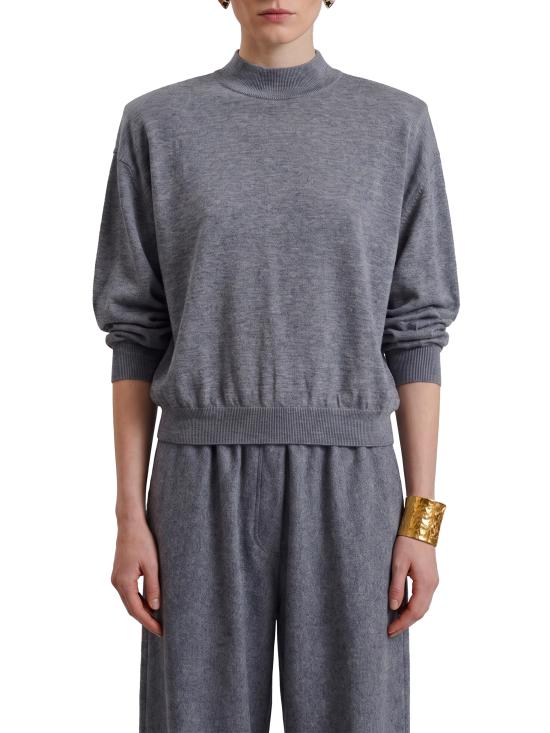 26FW 더프랭키샵 스웨터 KNFS22791107 GREY