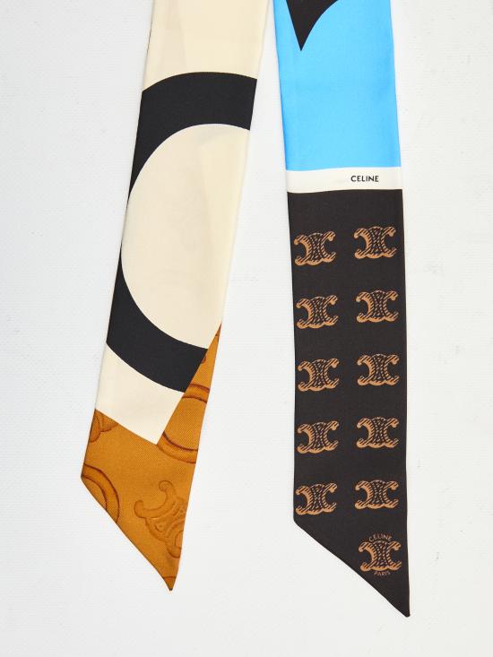 26FW 셀린느 라발리에르 실크 트윌 AA0A62X01 GCW1 MULTICOLOR - CELINE