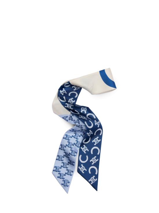 26FW 셀린느 헤리티지 실크 트윌 라발리에르 AA0A62W99 01TB WHITE