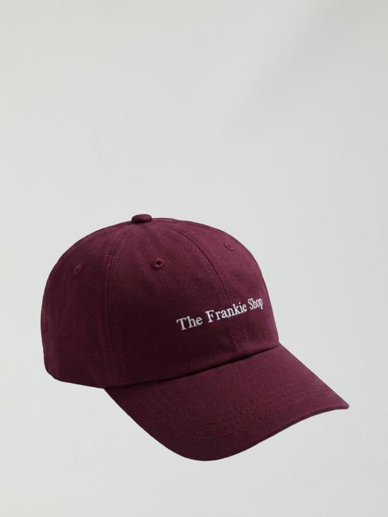26FW 더프랭키샵 모자 HAFS040247110 BURGUNDY BORDEAUX - THE FRANKIE SHOP
