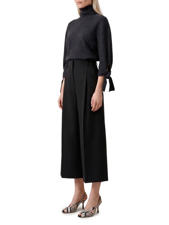 26FW 자크뮈스 스트레이트 팬츠 PAW00677AW00637 990 BLACK - JACQUEMUS