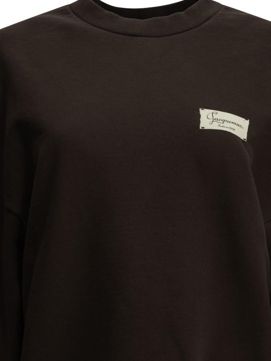 26FW 자크뮈스 스웨터 SSU00215AJ00325DARKBROWN1 - JACQUEMUS