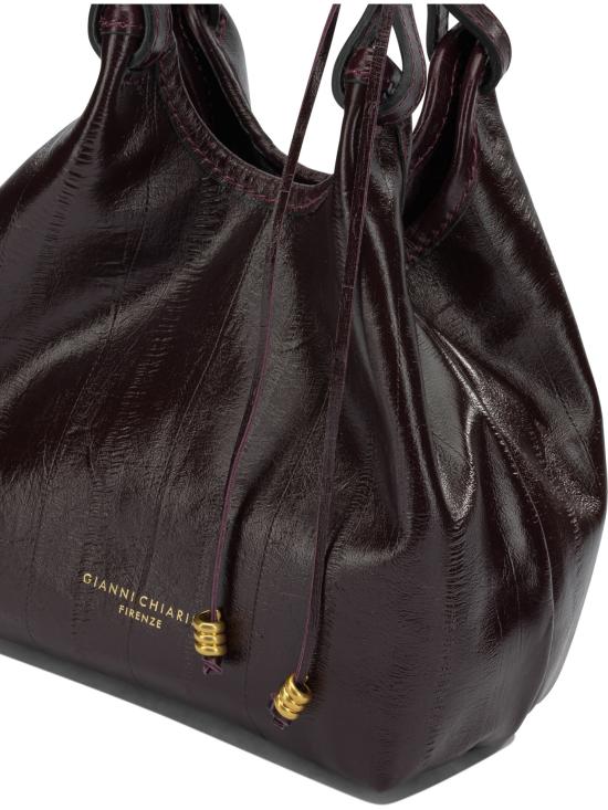 26FW 지아니 끼아리니 토트백 BS12678EELPSLYDUA14601ANTIQUERUBY BORDEAUX - GIANNI CHIARINI