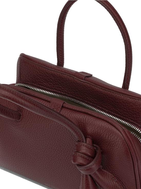 26FW 자크뮈스 TURISMO 투리스모 소프트 스몰 볼링 토트벡 BAW00416AC03A03BURGUNDY BORDEAUX - JACQUEMUS