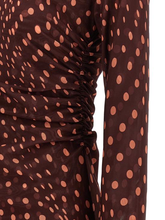 스텔라 맥카트니 원피스 LD6J04773SQA756107 BURGUNDY - STELLA MCCARTNEY