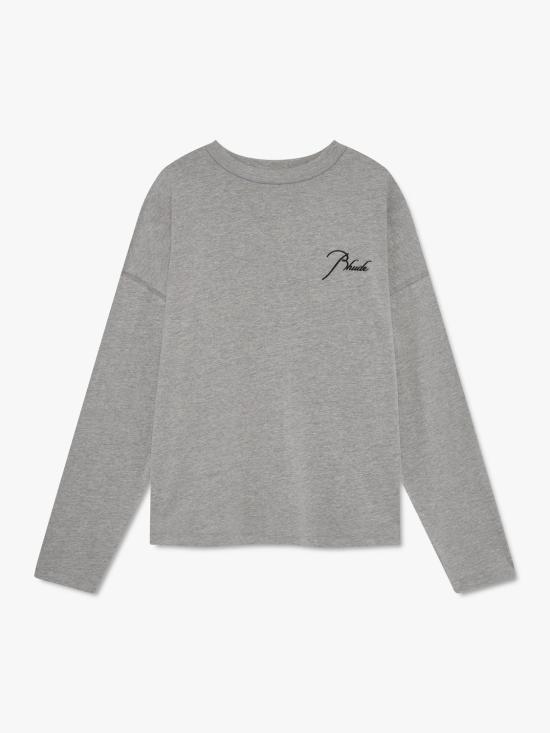 26SS 루드 반팔 티셔츠 RHPS26TT02103 3168 HEATHERGRE - RHUDE