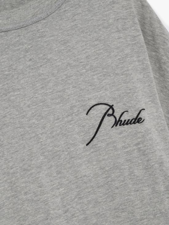 26SS 루드 반팔 티셔츠 RHPS26TT02103 3168 HEATHERGRE - RHUDE