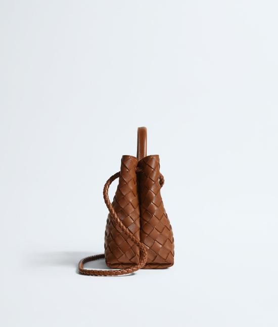 26FW 보테가베네타 안디아모 스몰 토트백 766014VCPP12385 MARRONE - BOTTEGA VENETA