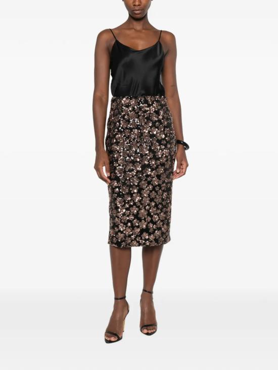 26FW 막스마라 스튜디오 스커트 2626106034600001 NERO - MAX MARA STUDIO