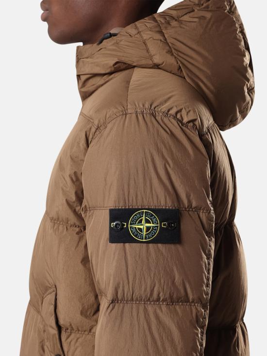 26FW 스톤 아일랜드 크링클 렙스 NY 패딩 재킷 L2S154100037S0A23V007C MARRONE - STONE ISLAND