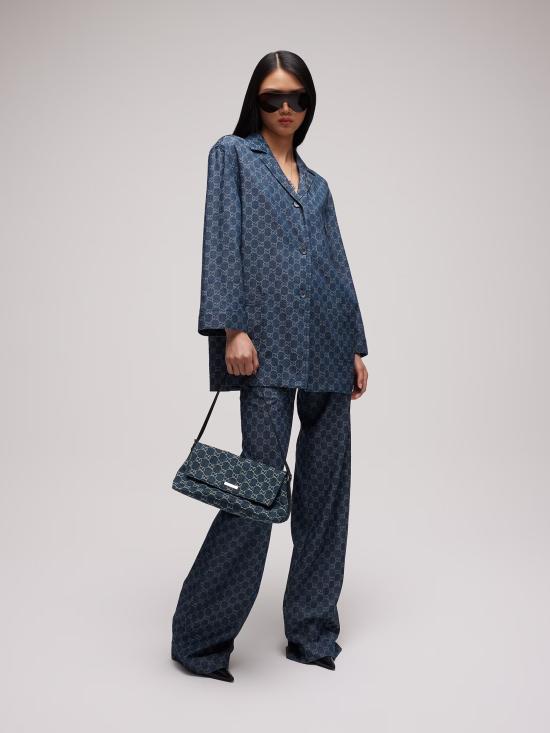 26FW 구찌 매디슨 미디엄 숄더백 874744FAF8V4042 BLU - GUCCI