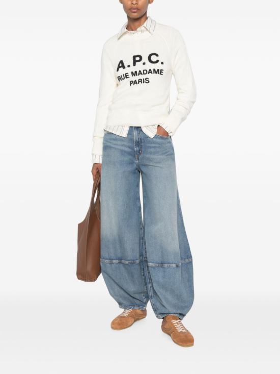 26FW 아페쎄 스웨터 WVAXUF23501AAD BIANCO - A.P.C.